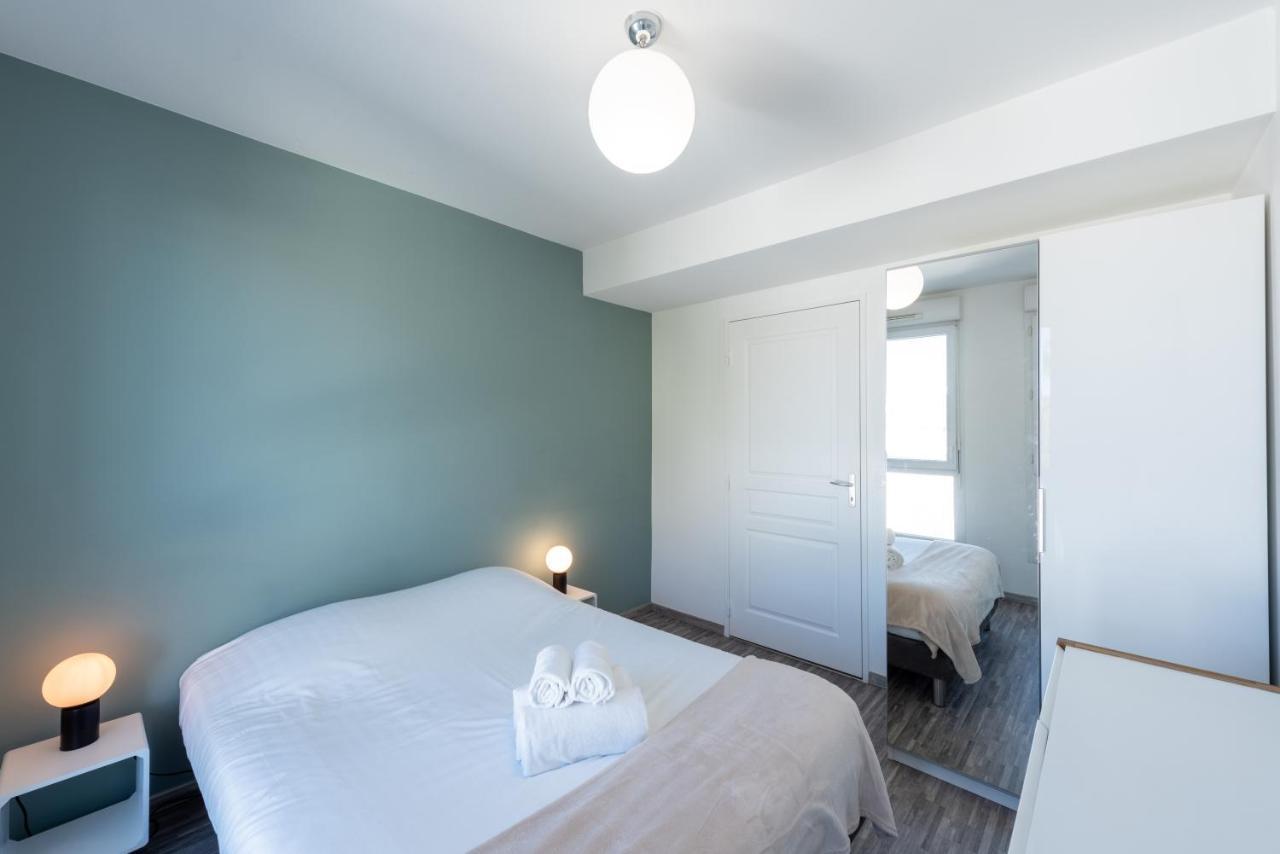 Appartement Bluemary - Spacieux T3 Garage Balcon